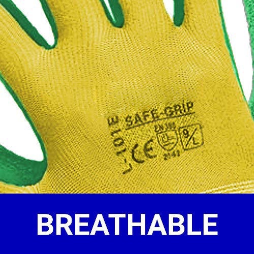 TrustBasket Gardening Gloves and Hand Garden Cultivator, Gardening Reusable Cotton Hand Gloves for Gardening | Heavy Duty Multipurpose Garden Tool for Garden Digging & Planting