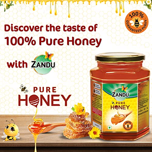 Zandu Pure Honey || 100% Pure || No Added Sugar & Adulteration, 1KG