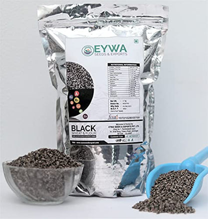 Eywa Seeds &amp; Exports Pvt Ltd सादर ऑरगॅनिक काळा गहू खाण्यासाठी आणि स्वयंपाकासाठी (2 किलो)