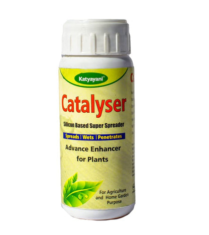 Katyayani Trichoderma Viride Bio Fungicide ( 2 x 10^8 CFU ml/min) | 10L | With Silicon Spreader For Plants and Home Garden | For soil & seed-borne diseases | Eco-friendly Organic Liquid Fungus control | 10 X 1L |