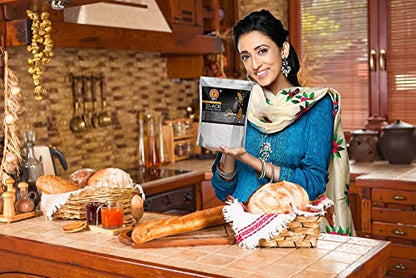 P Mark Black Wheat Flour 1KG+ Free Sooji 200 gm