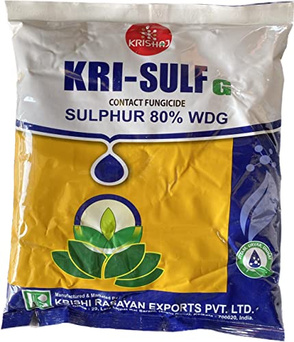 KRISHI RASAYAN EXPORTS PVT.LTD Sulpher 80% WDG Plant Growth Regulator for All Crops