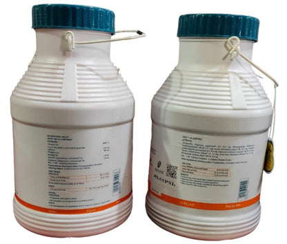 Liver Tonic Liv-52 Protec (5 LTR) and Himcal Calcium Suspension Animal Feed Supplements (5 LTR) for Small & Large Animals