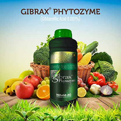 Hifield AG Gibrax Phytozyme (Gibberellic Acid, Seaweed, Amino, Micronutrients and Vitamins) , 250 ml