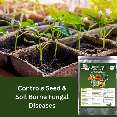 THE WET TREE Trichoderma Viride Powder | Bio Fungicide for Home & Garden Plants | Controls Root Rot, Stem Rot, Bacterial & Fungal Diseases (1.8 KG)