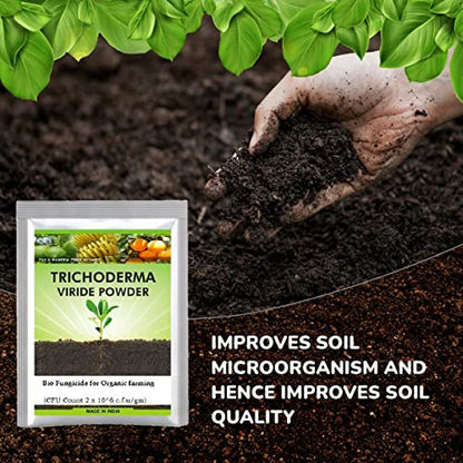 Organic Trichoderma Viride (1.5% W.P.: 2 x 10^6-10^8 CFU/gm)- 5 Kg
