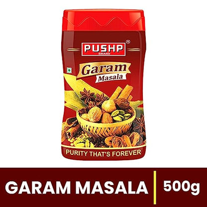Pushp Brand Garam Masala Jar (500 Pack of 1)