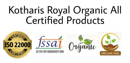 Kothari's Royal Organic Jaggery Pack Of 3 2980gm