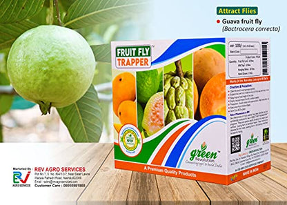 Rev Agro Fruit Fly Trapper (Pack of 10 Nos.)
