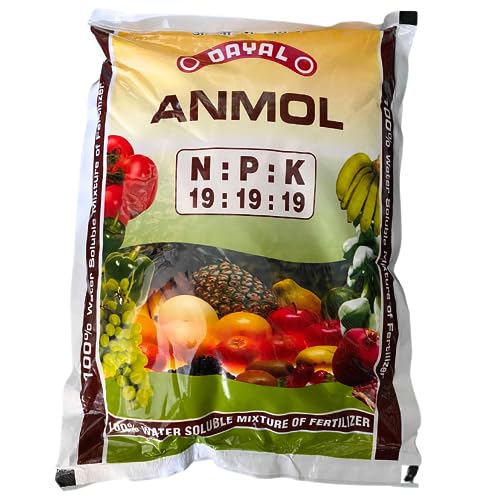 Ruxal Anmol 19 19 19 Microfood Mixture Fertilizer for Garden Plants Flowers Vegetables |1kg | pack of 1
