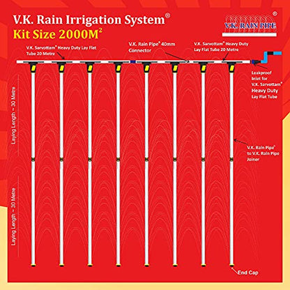 V.K. Sarvottam Rain Pipe Irrigation System