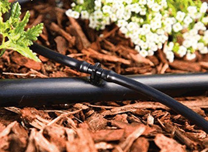 Pinolex® Drip Irrigation 16 mm Diameter Main Supply Line Pipe Roll Black Watering Hose Blank Distribution Gardening Purpose Plants Tree Tube Home Farming Accessories Pipes (100 Meters) approx 328 feet