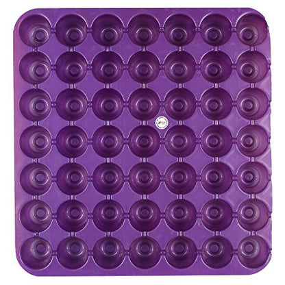 Kraft Seeds Seedling Pro Tray Colourful Exotic and Beautiful 49 Cavities (Pack of 10)