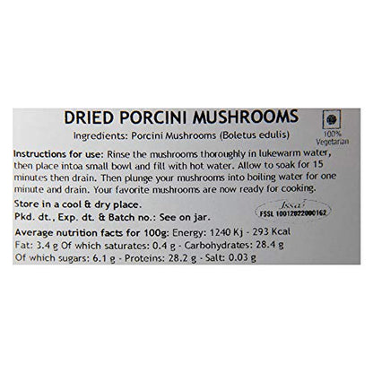 Borde Porcini Choice Mushrooms 500g