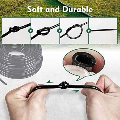 Pinolex (20 Meters) Drip Irrigation Gardener's 1/4 Extension PE Vinyl Pipe