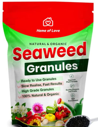 Seaweed Granules Organic Booster, Plant Growth Promoter & Bio-Stimulant (5 KG)