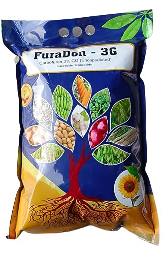 ONELLA FURADON-3G Insecticide and NEMATICIDE, Carbon 3% CG (ENCAPSULATED), Insect Protector