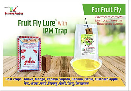 Rev Agro Fruit Fly Trapper (Pack of 10 Nos.)