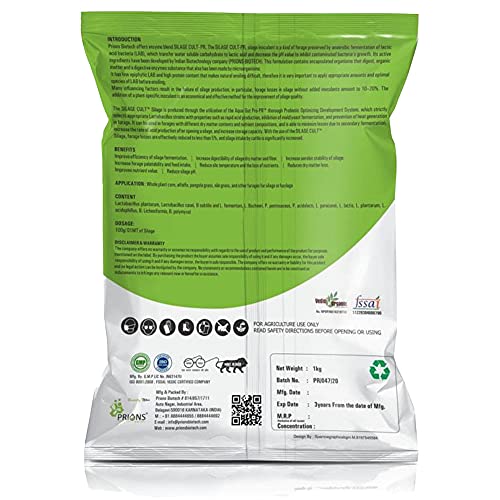 silage culture price