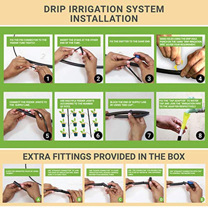 TrustBasket Drip Irrigation Kit – Grow More with Less Water!