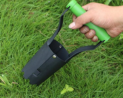 Generic 23Cm Iron Garden Plants Seedling Transplant Tools Handheld Transplanter Seedlings Gardening Tool Garden Supplies Garden Tools