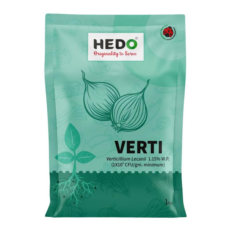 HEDO वर्टिसिलियम लेकानी (1x10^8CFU/g) (1Kg) वर्टी बायो-ऑर्गेनिक पाउडर