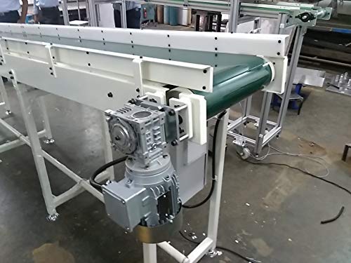 MS पावडर कोटेड -3200L x 400W (बेल्ट रुंदी) x 900H (क्रीम) सह IICPL बेल्ट कन्व्हेयर