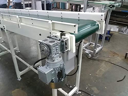 MS पावडर कोटेड -3200L x 400W (बेल्ट रुंदी) x 900H (क्रीम) सह IICPL बेल्ट कन्व्हेयर