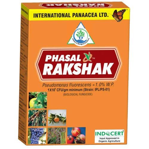 Ipl Phasal Rakshak ( स्यूडोमोनास फ्लूरोसेन्स 1.0% Wp ) जैविक बुरशीनाशक Ipl बायोलॉजिकल लिमिटेड-पॅक 1 किलो