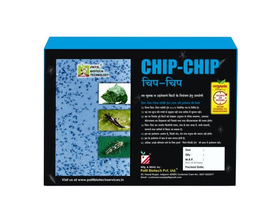 Blue sticky traps chip chip 