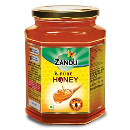 Zandu Pure Honey || 100% Pure || No Added Sugar & Adulteration, 1KG