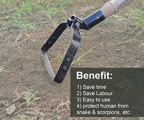PLANTS & ROOTS Manual Weeder/Hand Weeder of 8 Inch Without Handle