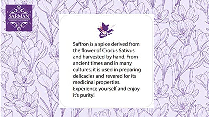 saffron spice derived from crocus sativus
