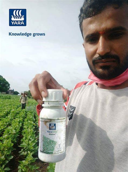 Ruxal Combo Yara Vita Biotrac Plants and Garden Fertiliser, 500 ml With Neem Cake 250gm