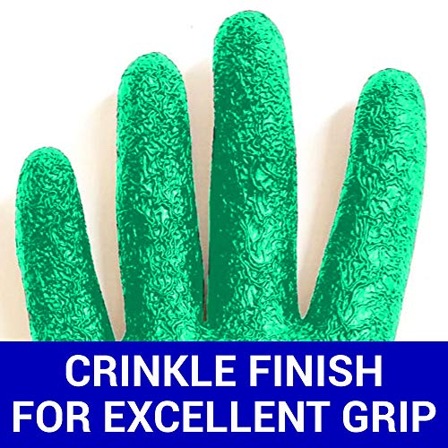 TrustBasket Gardening Gloves and Hand Garden Cultivator, Gardening Reusable Cotton Hand Gloves for Gardening | Heavy Duty Multipurpose Garden Tool for Garden Digging & Planting