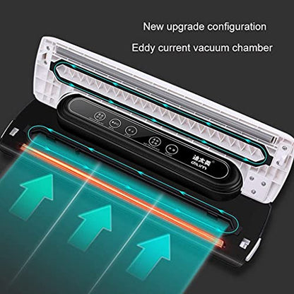 AZOD Sealing Machine, Food Sealing Machine One-Touch Food Sealer Vacuum Sealing Machine, Household Food Vacuum Packaging Machine, Automatic Food Preservation Plastic Sealing Vacuum Machine