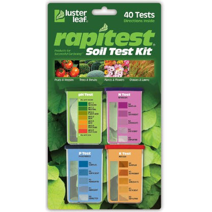 Rapid PH, N-P-K soil test
