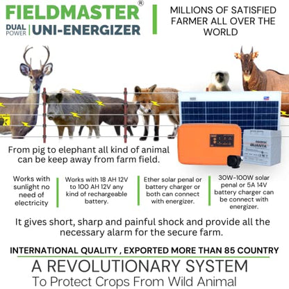 solar jhatka machine for wild animal protection