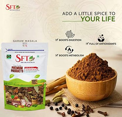 SFT गरम मसाला (मसाल्यांचे संपूर्ण मिश्रण) 100 Gm