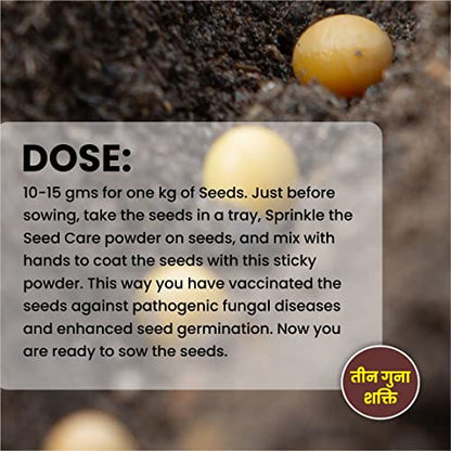 seed treatment with three times efficiency