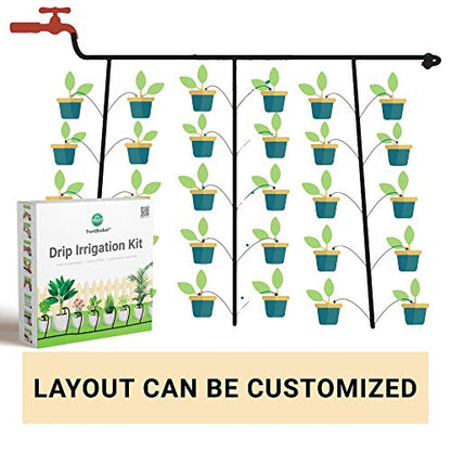 TrustBasket Drip Irrigation Kit – Grow More with Less Water!