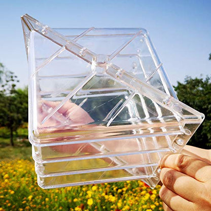 Watermelon Growing Mold - Heart and Square Watermelon Growing Mold Sapodilla Garden Fruit Mould Tool - Reusable Watermelon Growing Mold Heart Square Transparent Forming Shaping