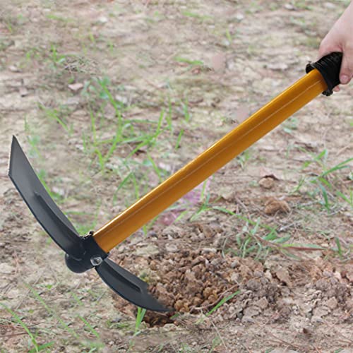 TrustBasket Heavy Duty Double Hoe Garden Tool
