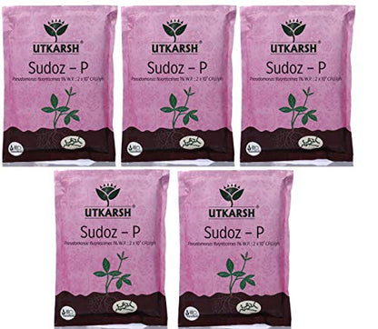 उत्कर्ष सुडोज- P (स्यूडोमोनास फ्लोरसेन्स 1.0% WP) (900gm.) (5 चा पॅक)