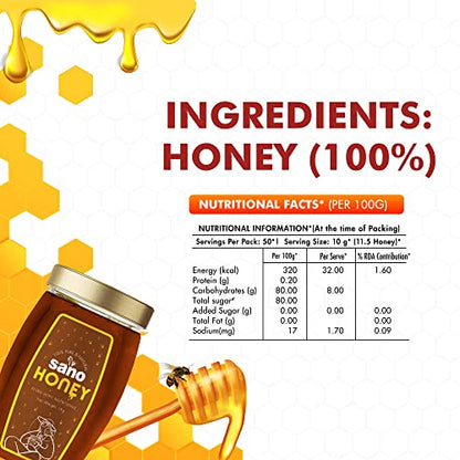 Sano Pure Honey 1 Kg (Pack of 1)