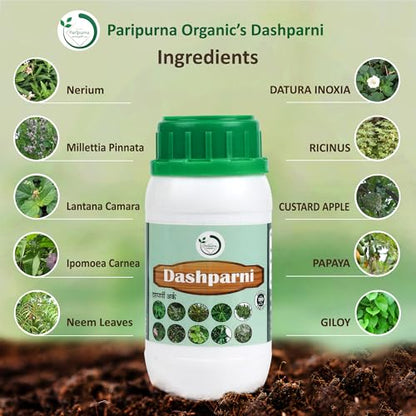 Paripurna Organics Dashparni Ark For Plant Fertilizer 250 ml | Agricultural Sprayers Use for Plant All Kind of Plant