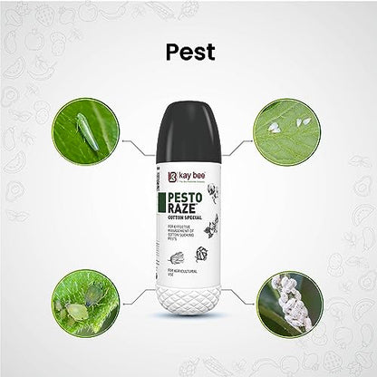 Kay Bee Pesto Raze Cotton Special | Safe and Effective Pest Control | Organic Pest Control for Plants - 1 litre
