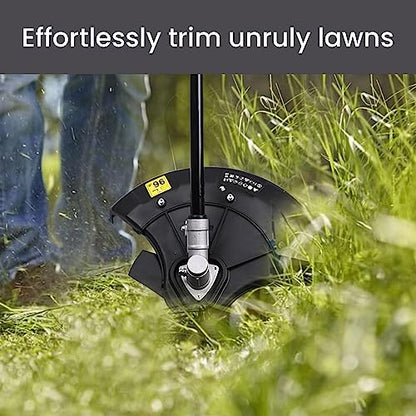 Falcon ‎FEGT-1400 600W Electric Grass Trimmer with 40cm Cutting Diameter Adjustable Cutting for Agriculture Gardening Weed Removing from Resorts & Farmhouse Gardens