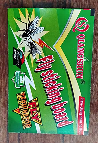Spicado Traders Fly Trap for Home Glue Trap for House Fly , Sticky Fly Stick Paper Pack of 5