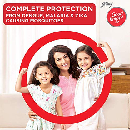Good knight Power Activ+ Liquid Vapourizer | Mosquito Repellent Refill | Pack of 6 (45ml each)
